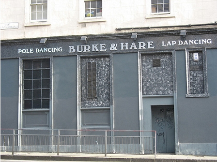 Burke & Hare Lap Dancing