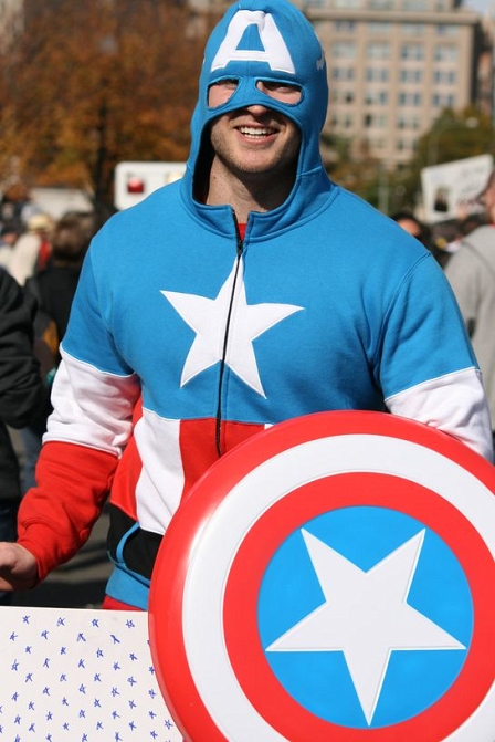 Rally To Restore Sanity, Washington DC, Jon Stewart, Stephen Colbert.