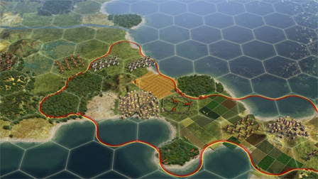 Bildschirmfoto aus "Civilization 5".