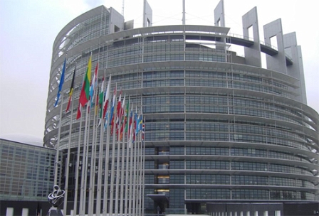 Tower des EU-Parlaments in Straßburg