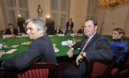 Werner Faymann und Joseph Pröll