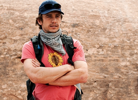 James Franco in "127 hours"