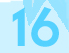 Zahl "16"
