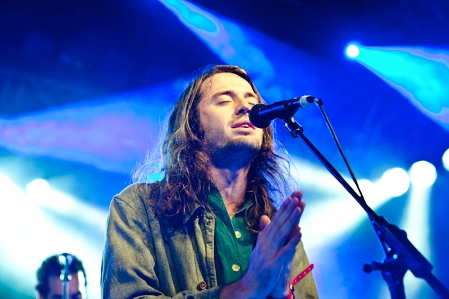 Crystal Fighters in der großen Halle am FM4 Geburtstagsfest