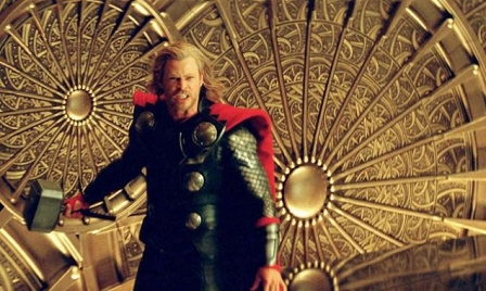 Chris Hemsworth in "Thor"