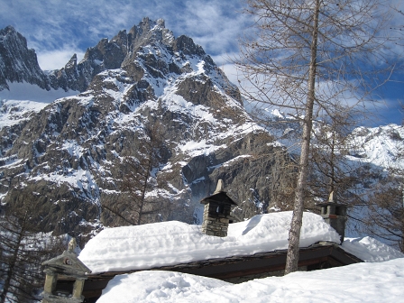 mont blanc von hinten
