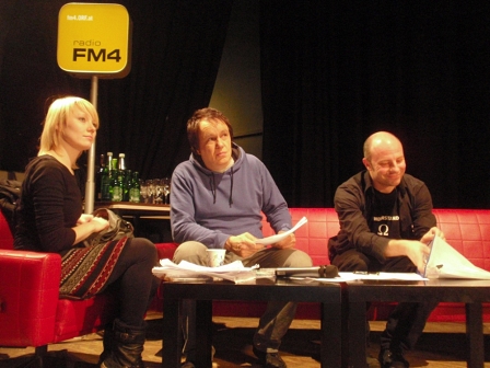 Die Jury: Katharina Seidler, Klaus Totzler, Daniel Wisser.