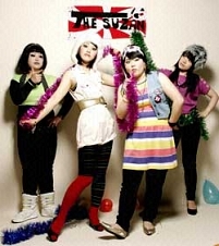 Band. Vier Frauen.Japan.