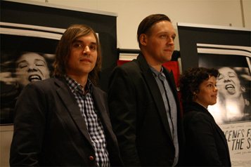 © Susi Ondrusova Arcade Fire bei der Pressekonferenz in Wien