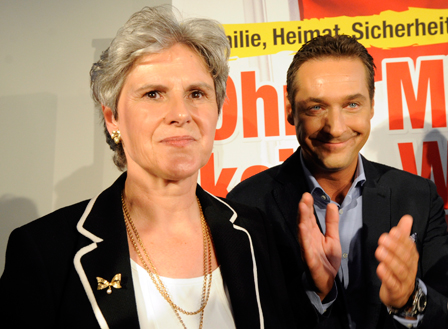 Barbara Rosenkranz und HC Strache