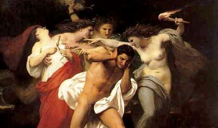 William Adolphe Bouguereau: "Die Reue des Orestes"