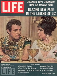 Richard Burton und Liz Taylor