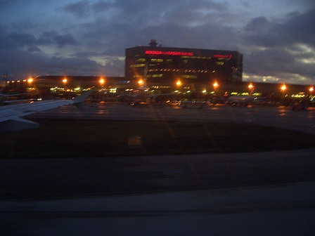 Moskkauer Flufhafen Sheremetyevo