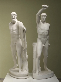 © Christiane Rösinger Zwei Statuen