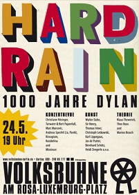 Plakat Hard Rain