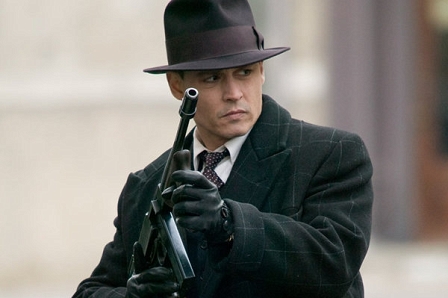 Johnny Depp als Dillinger in "Public Enemies"