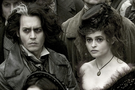 Johnny Depp und Helena Bonham Carter in "Sweeney Todd"