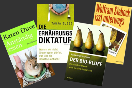 buchcover karen duve, tanja busse, hans-ulrich grimm und wolfram siebeck