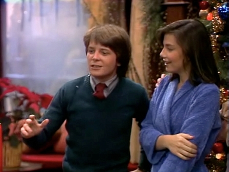 michael j, fox in der serie "family ties"