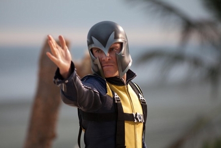 Michael fassbender aös Magneto in "X-Men:First Class"