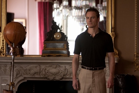 Michael fassbender in "X-Men:First Class"