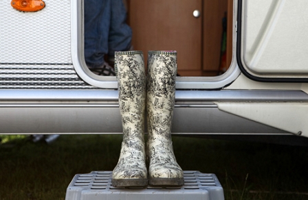 Stiefel am Donauinselfest