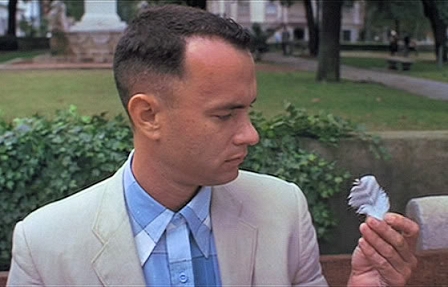 Tom Hanks als Forrest Gump