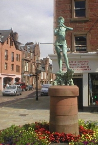 Peter Pan Statue in Kirriemuir