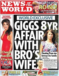 News of the world: Giggs 8yr arffair with Bro's Wife