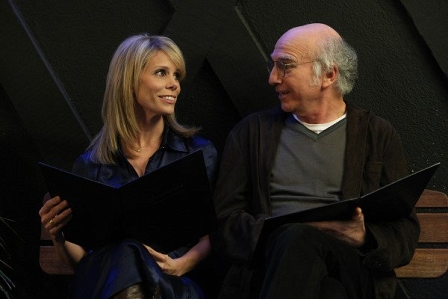 CHeryl Hines und Larry David