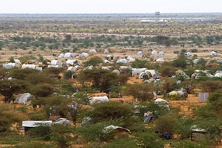 A file photograph dated 15 June 2011 shows Aa general view of the Ifo camp, one of three camps that make up sprawling Dadaab refugee camp in Dadaab, northeastern Kenya