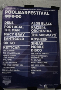 Das Line-Up des PBF 2011