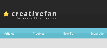 © creativefan screenshot von creativefan blaue leiste