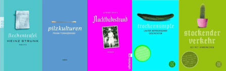 verschiedene buchcover