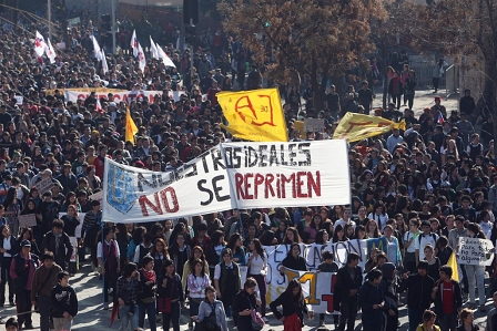 Uni Proteste in Chile