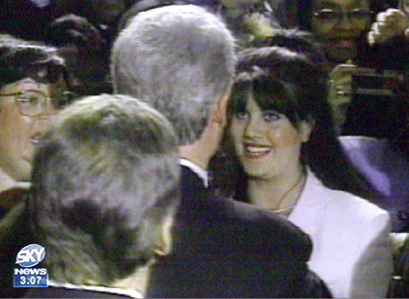 Bill Clinton und Monica Lewinsky