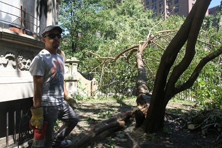 Hurricane Irene, New York