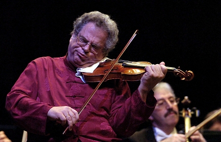 Violinist Itzhak Perlman 