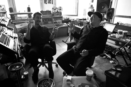 Modeselektor im Studio