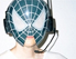 Mensch mit Spiderman-Maske