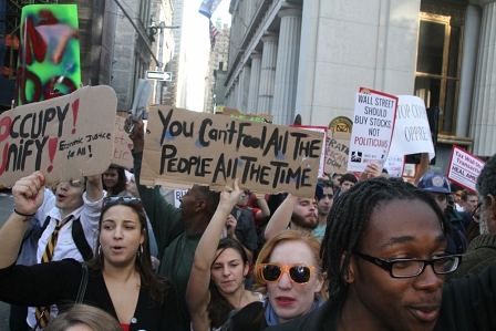 Occupy Wall Street, New York