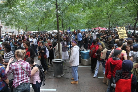 Occupy Wall Street, New York