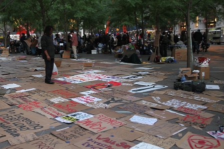 Occupy Wall Street, New York