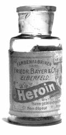 Heroin Flasche
