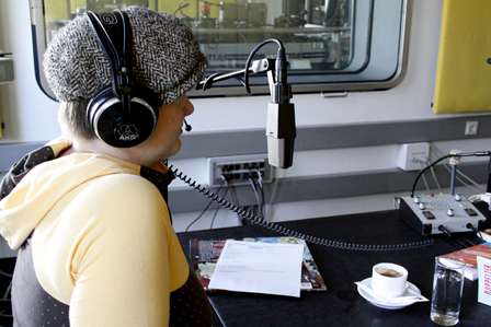 Mieze Medusa im FM4 Studio