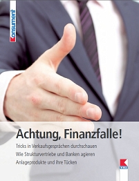 Buchcover: Achtung, Finanzfalle!