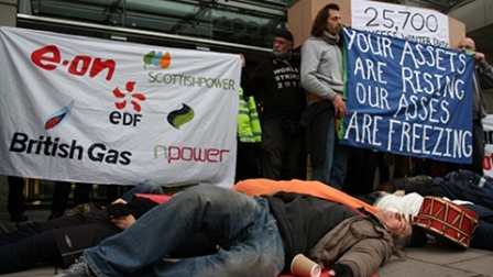 Die-In heute in London