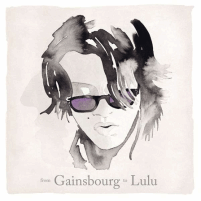 Lulu Gainsbourg, mit Aquarell gemaltes Cover