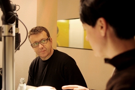 Peter Morgan im Studio mit Elisabeth Scharang