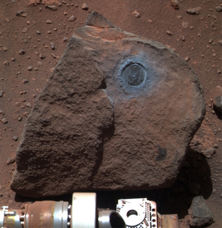 © NASA/JPL-Caltech/Cornell Sample from Deep in Martian Crust: 'Marquette Island'